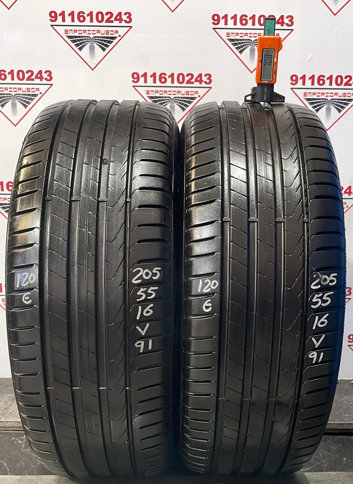 PIRELLI CINTURATO P7 USADO  205/55 R16 91 V